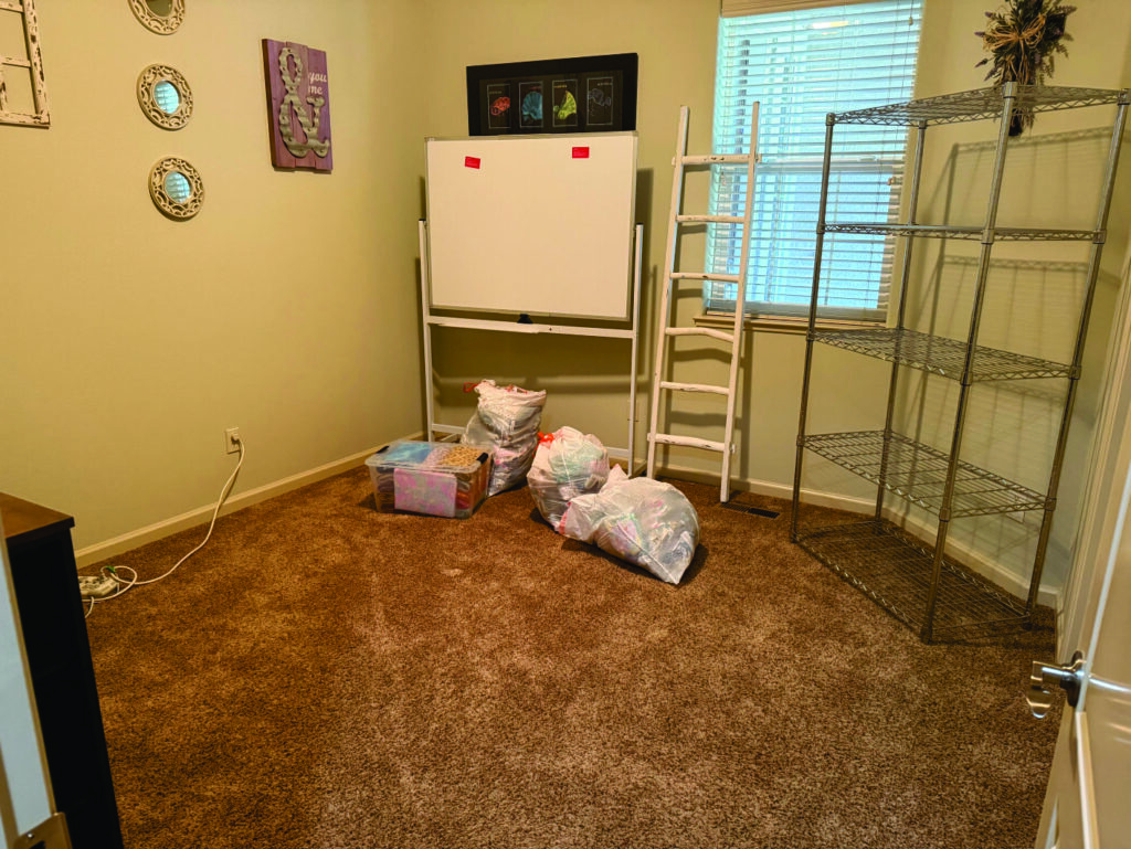 The Patchwork Nest Craft Room Start